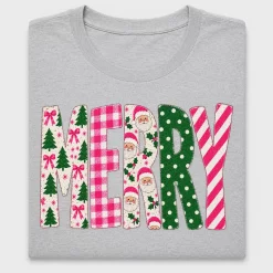 Retro Christmas Merry DTF Transfer