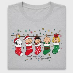Retro Christmas Stocking Characters DTF Transfer