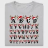 Christmas Alphabet Personalized DTF Transfer