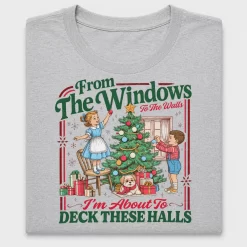 Retro Christmas Kids Decorating DTF Transfer