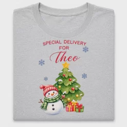 Personalized Snowman Christmas DTF Transfer