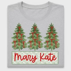 Personalized Christmas Tree DTF Transfer