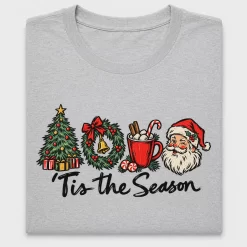 Tis The Season Vintage Christmas DTF Transfer