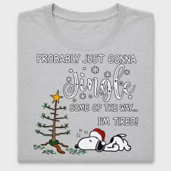 Funny Christmas Dog DTF Transfer
