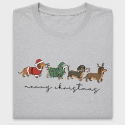 Christmas Dachshund DTF Transfer