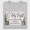 O Holy Night Christmas DTF Transfer