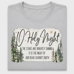 O Holy Night Christmas DTF Transfer