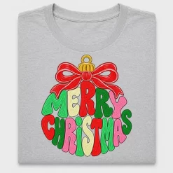 Retro Christmas Ornament DTF Transfer
