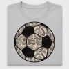 Camouflage Soccer Ball DTF Transfer