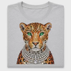 Glam Leopard Rhinestone DTF Transfer