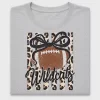 Wildcats Football Leopard DTF Transfer