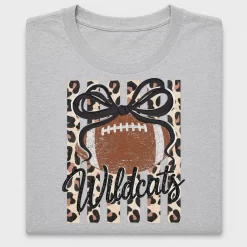 Wildcats Football Leopard DTF Transfer