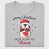 Christmas Penguin Personalized DTF Transfer