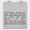 Minimalist Positivity Quote DTF Transfer
