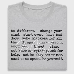 Minimalist Positivity Quote DTF Transfer