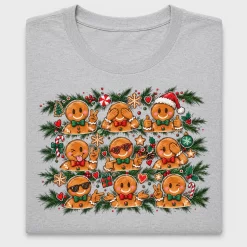 Cute Gingerbread Christmas DTF Transfer