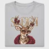 Glam Reindeer DTF Transfer