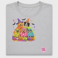 Halloween Dogs Witch Hat DTF Transfer