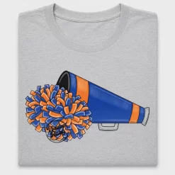 Cheer Megaphone Pom Poms DTF Transfer