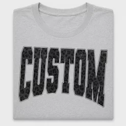 Distressed Black Leopard DTF Transfer