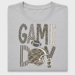 Game Day Camo Football DTF Transfer