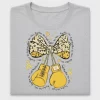 Gold Ribbon Boxing Gloves DTF Transfer