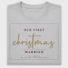 Our First Christmas Married DTF Transfer