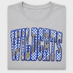 Wildcats Checkered Leopard DTF Transfer