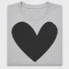 Black Heart Love DTF Transfer
