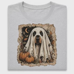 Spooky Ghost Dog DTF Transfer
