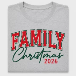 Family Christmas 2026 DTF Transfer