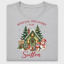 Christmas North Pole Delivery DTF Transfer