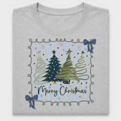 Preppy Christmas Tree DTF Transfer