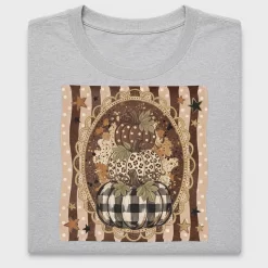 Boho Fall Pumpkin Stack DTF Transfer