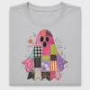 Preppy Patchwork Ghost DTF Transfer