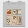 Vintage Postage Stamp Fall DTF Transfer