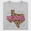 She's From Texas DTF Transfer