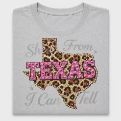 She's From Texas DTF Transfer