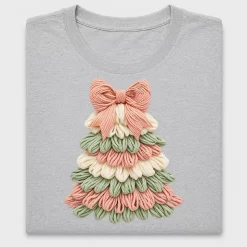 Pastel Christmas Tree DTF Transfer