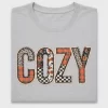 Cozy Faux Embroidery DTF Transfer