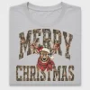 Merry Christmas Camo Deer DTF Transfer
