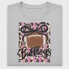 Bulldog Football Coquette DTF Transfer