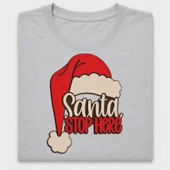 Santa Stop Here DTF Transfer