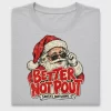 Retro Santa Better Not Pout DTF Transfer