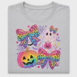 Coquette Ghost Bow Halloween DTF Transfer