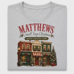 Small Town Christmas DTF Transfer