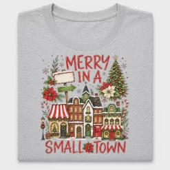 Christmas Small Town DTF Transfer