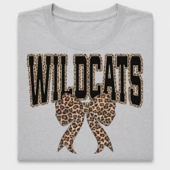 Leopard Wildcats Bow DTF Transfer
