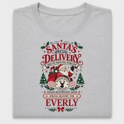 Santa's Special Delivery Personalized DTF Transfer