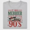 Retro 90s Christmas Merrier DTF Transfer